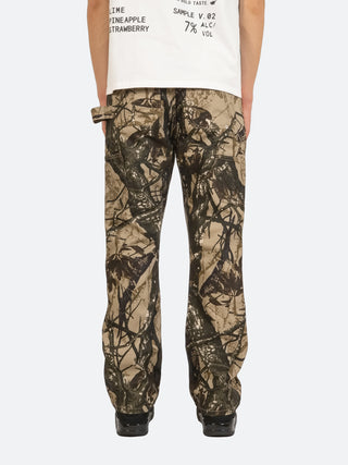 SRAIGHT CARPENTER DENIM - HUNTER CAMO - Flawless Flares