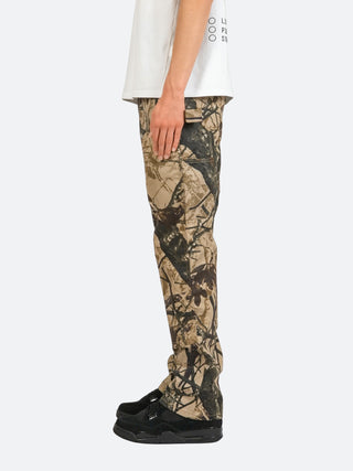 SRAIGHT CARPENTER DENIM - HUNTER CAMO - Flawless Flares